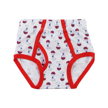 Boys Parachute Design Panty, 4pk
